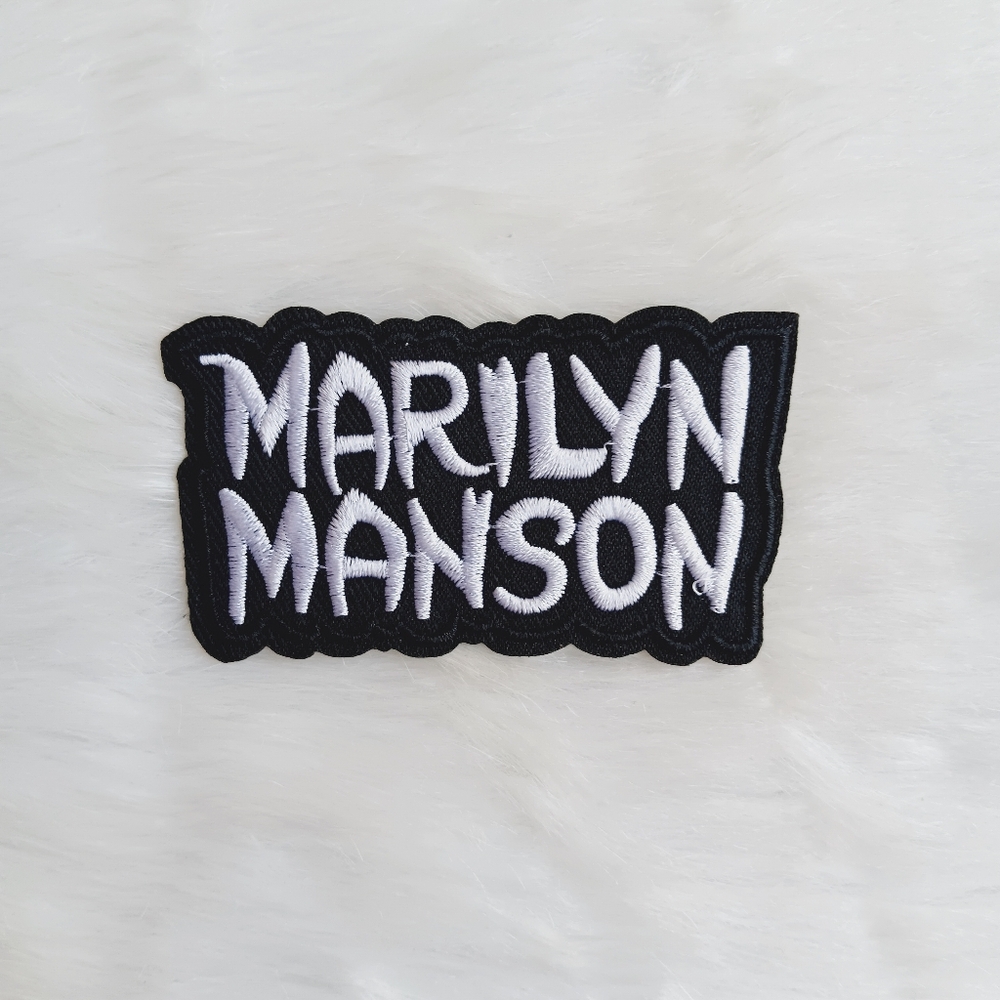 Gothic Rock Marilyn Manson Patch